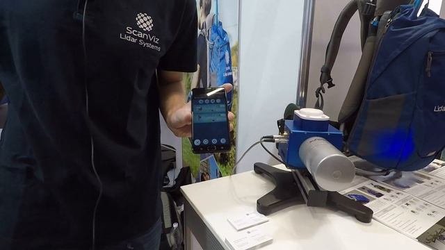 Мобильные сканеры ScanViz. INTERGEO 2018