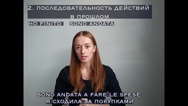 Когда использовать Passato Prossimo