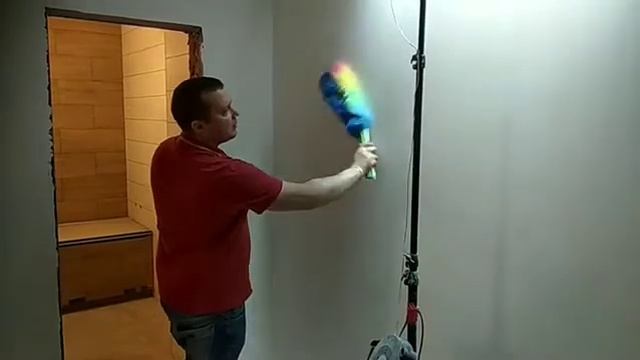 Обеспыливание перед покраской.