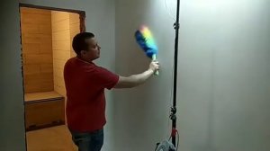 Обеспыливание перед покраской.