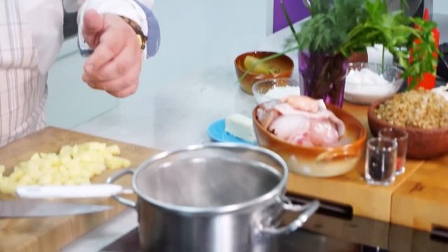 КАЛЬЯ - Очень нежный и вкусный РЫБНЫЙ СУП! Гость - Шеф Повар Александр Голышев смотреть онлайн