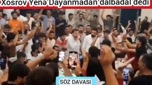 Maştağa toyu. Xosrov Maştağalı Qan Eliyir 4 dəfə Dayanmadan dalbadal dedi. Meyxana 2022