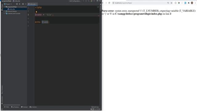 3 Basic PHP Syntax - PHP 8 Tutorial