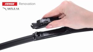 Установка дворников Fenox Renovation на Renault Arkana - VATL5.1