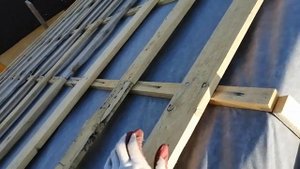 Обрешетка крыши для ондулина. Окончание.