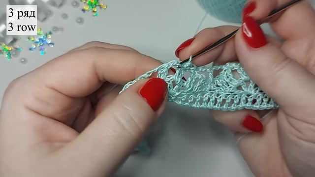 💎ЭТО НЕВЕРОЯТНО ШИКАРНЫЙ УЗОР КРЮЧКОМ! 😎ОСЛЕПИТЕЛЬНАЯ КРАСОТА👌 (вязание крючком для начинающих)