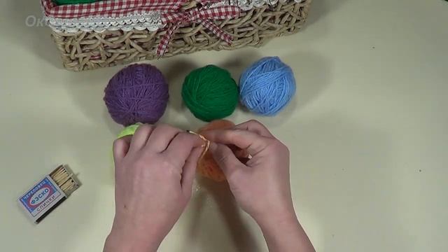 Как хранить клубки пряжи чтобы они не запутывались. How to store tangles of yarn. смотреть онлайн