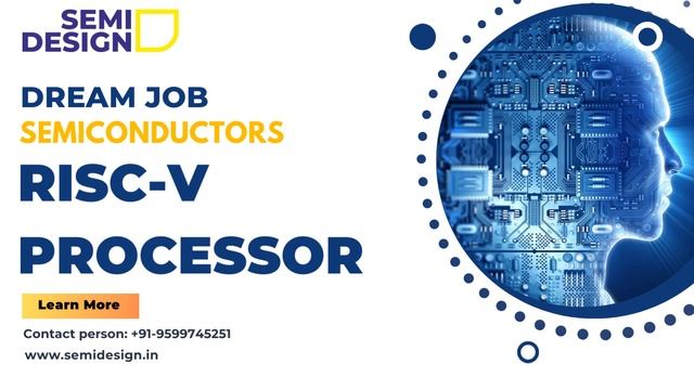RISC-V Processor #vlsi #semiconductorindustry #vlsitraining #digitallogic #verilog