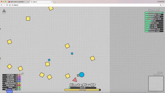 Diep io | GameMode Sandbox FFA смотреть онлайн