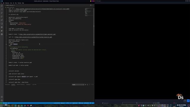 03 Install and configure Calico for Kubernetes смотреть онлайн