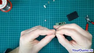 Сборка Светодиодного фонарика за 3 минуты