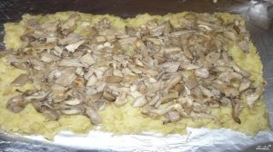 Постный картофельный рулет