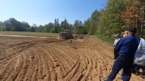 Работа трактора Т-74 с культиваторам. #T74 #трактора
