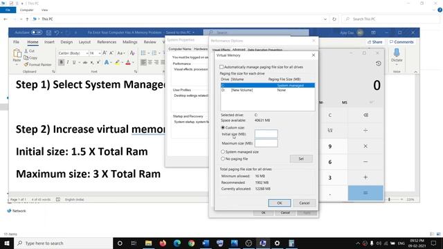 Fix Error Your Computer Has A Memory Problem on Windows PC смотреть онлайн