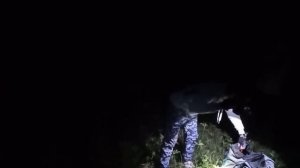 Ночь на проклятом болоте (ЧЁРТОВО БОЛОТО) Нечто попало на камеру.