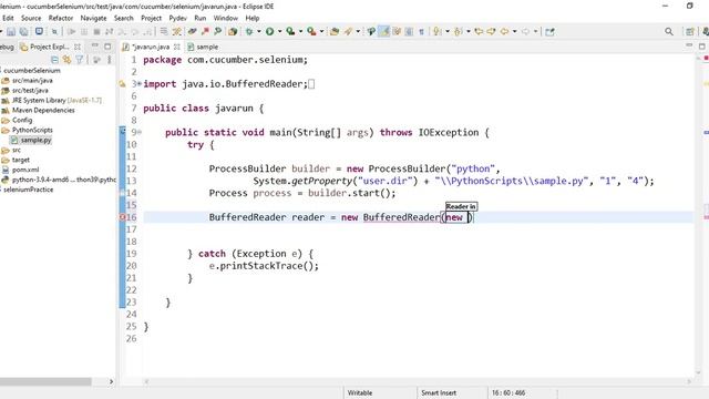Execute a python script with few arguments in java | Pass Arguments to Python script using java