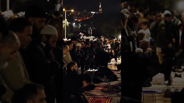 Moments from Night of Decree in Jerusalem.