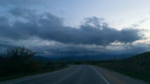 Дорога в Феодосию. Таврида. Краснокаменка.