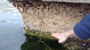 Вода Крым. Место ВПАДЕНИЯ Чёрной реки в Чёрное Море. Севастополь 2021