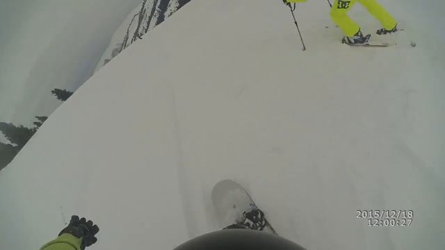 Freeride Karakol/ Катание на базе "Каракол" по пухляку смотреть онлайн