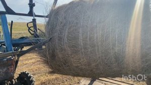 Продолжаем сенокос.Грузим телегу