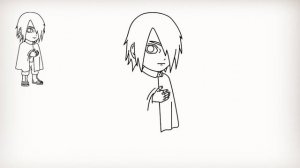 How To Draw Sasuke Uchiha (Boruto) | Drawing Chibi Sasuke Uchiha - Step by Step