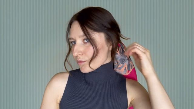 ПРИЧЕСКА С ПЛАТКОМ тренд сезона 2021 #прическасплатком #hairstyle #katemiro смотреть онлайн