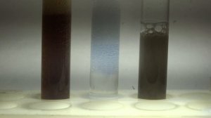 Разложение перекиси водорода в присутствии различных катализаторов