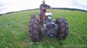 Клип о мотоблоке