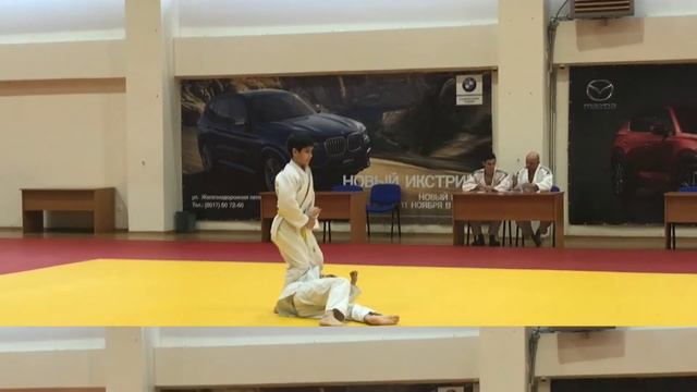 Сдача экзамена по дзюдо на присвоение 4 КЮ (оранжевый пояс) смотреть онлайн