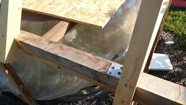 Домик для колодца 1 часть. Пошаговая инструкция. смотреть онлайн