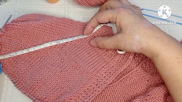 Детская кофта на возраст 5-6 лет/вяжем спицами. смотреть онлайн