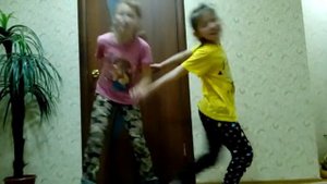 Йога челлендж / Yoga challenge. С моей подругой.
