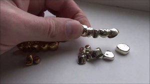 Декоративное напыление для зубных протезов. Нитрид титана. Нитрид циркония.