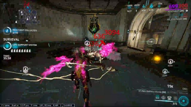 Warframe: Revenant Solo Ani (Neo Fissure) 1 hour смотреть онлайн