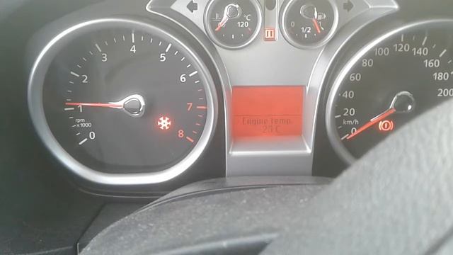 Запуск двигателя Форд Фокус 2 в -24 смотреть онлайн