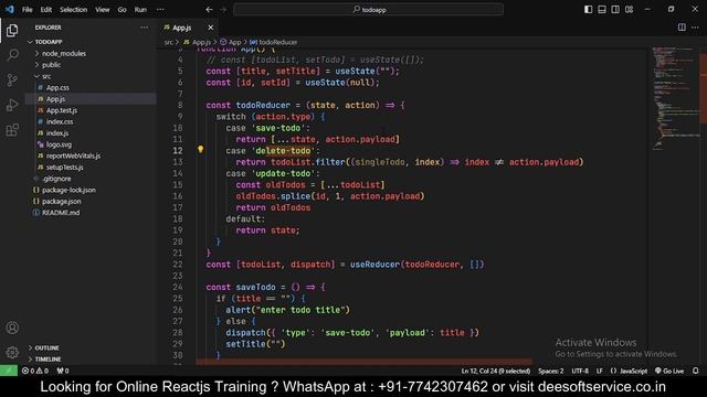 Todo App in React ( useReducter Hook ) in 2023 | Reactjs tutorial for beginners