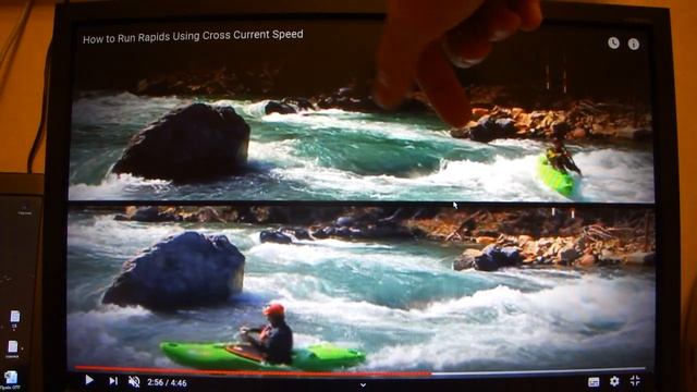 Чалка сходу за препятствием, выход на струю, пересечение струи смотреть онлайн