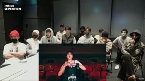 SEVENTEEN reaction to (G)I-DLE - 'TOMBOY' Official Music Video