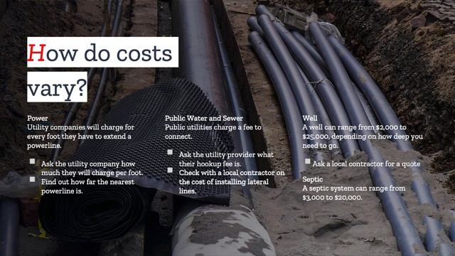 Bringing UTILITIES to Vacant Land: 5 Things to Know смотреть онлайн