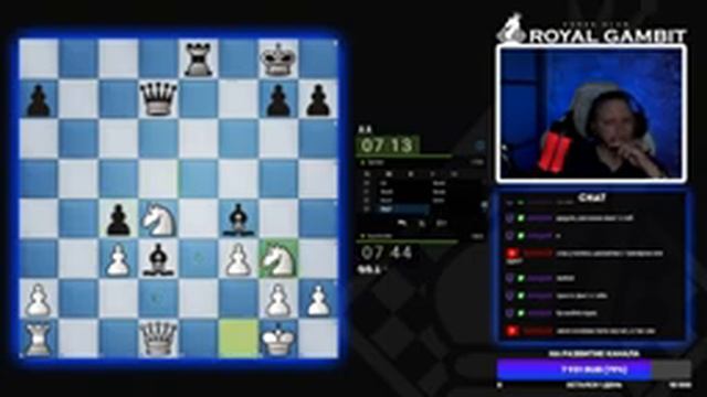 [RU] Шахматы. Игра со зрителями. Lichess.org LIVE №11 |  28.07.2022