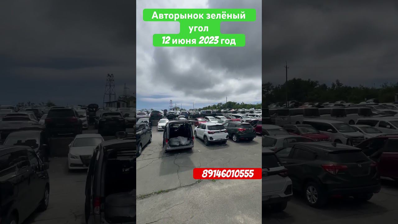 АВТОРЫНОК зелёный угол 12 июня 2023 год  #аукционыяпонии #автозаказ #зеленыйугол #vdk #подборавто