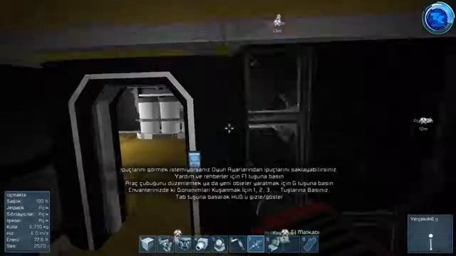 "Game Play Berkay Ve Kerem" Space Engineers - Survival #2 Gemi Anteni. www.TeknolojininKalbi.com смотреть онлайн