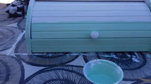 Реставрация деревянной хлебницы в стиле "Прованс"