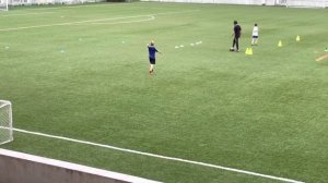 Футбольная тренировка 10 лет