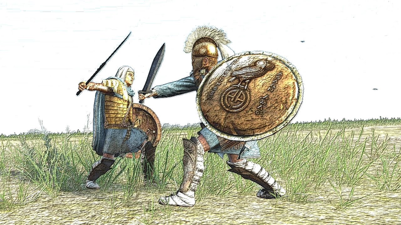 ✞ Афинский воин Эней против Анума, стража Фараона ✞ Схватка Турнира ✞ смотреть онлайн