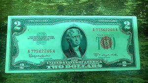 Купюра 2 доллара США, мифы и легенды.