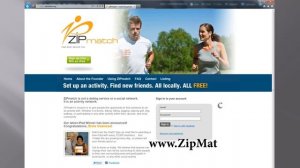 ZipMatch.org - Finding a exercise companion in your zip code.