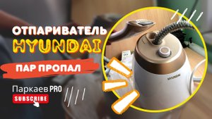 Отпариватель Hyundai сломался, нет пара, что делать и как отремонтировать. Разборка и чистка.