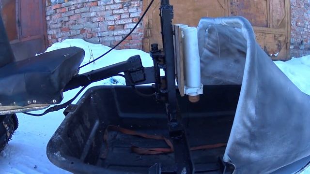 Мототолкач из мотобуксировщика форза 6.5.Модернизаци мотопса. смотреть онлайн